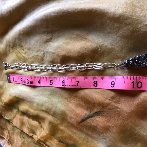 Chunky Druzy statement necklace - Picture 5 of 7